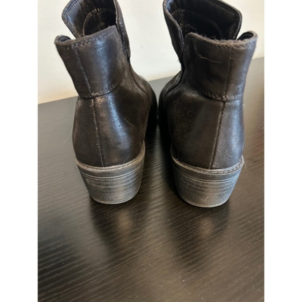 American Rag SAM Black Ruched Side Zip Ankle Boots Womens‎ 8.5M - Picture 3 of 5